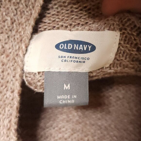 Old Navy Lavender Grey Turtleneck Tunic Sweater Medium - Picture 5 of 5